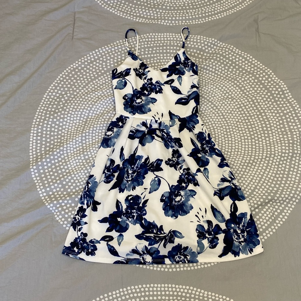 Spaghetti Strap short flowey dress